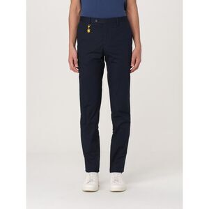 Manuel Ritz Pants Men Blue